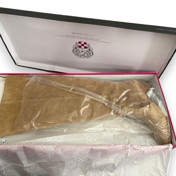 Vince Camuto Sewinny Extra Wide-Calf Slouch Knee-High Dress Boots, NEW! 12 Wide - Picture 8 of 12